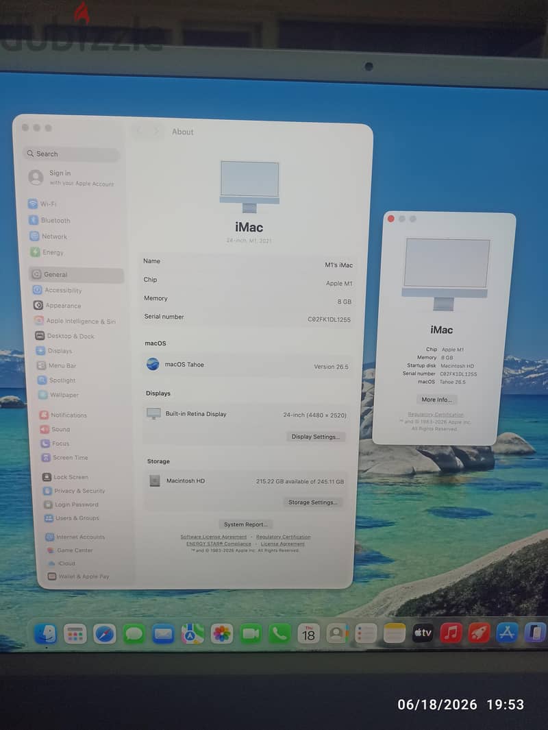IMAC M1 1