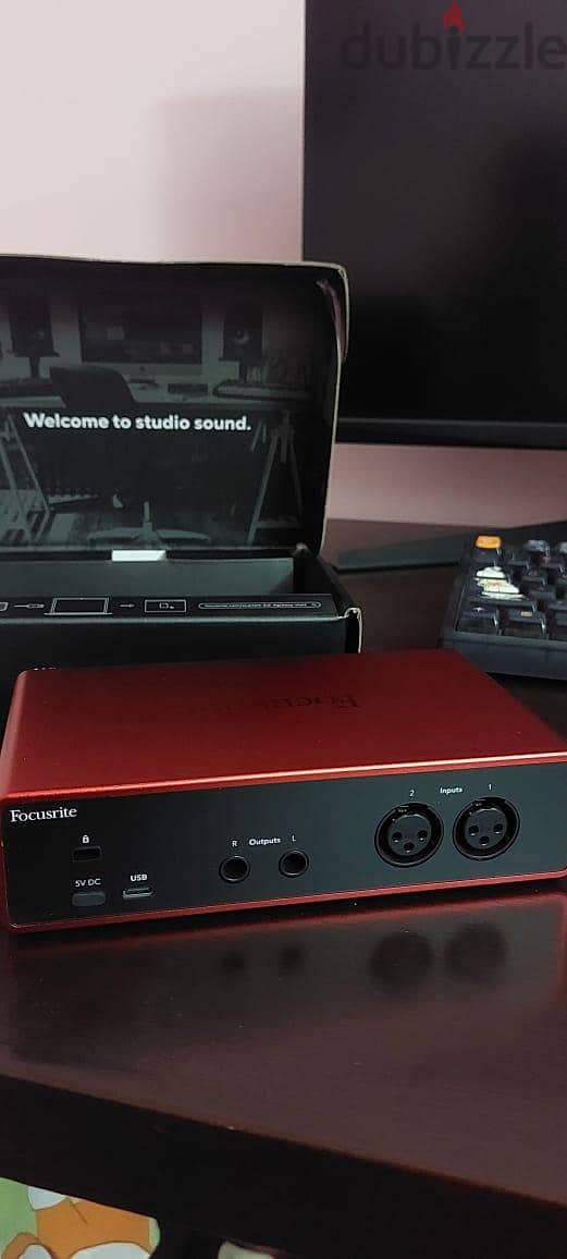Focusrite Scarlett 2i2 (4th Gen) 1