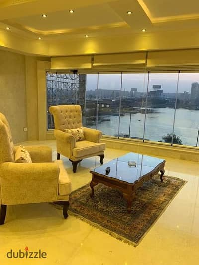 receive immediately a hotel unit directly on the Nile, fully finished with air conditioners, furniture, and Samsung appliances in a tower on Maadi