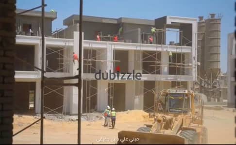 Townhouse in Menorca phase 1 Sheikh Zayed with installment 4 rooms