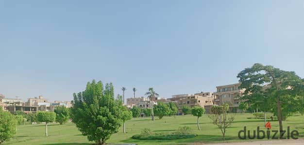 دوبلكس للايجار ادارى بالفرش فيو حديقة بالنرجس فيلات