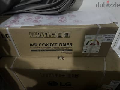 تكييف LG ١. ٥ حصان سبليت  - 1.5 Split AC Cooling LG جديد مقفول Sealed