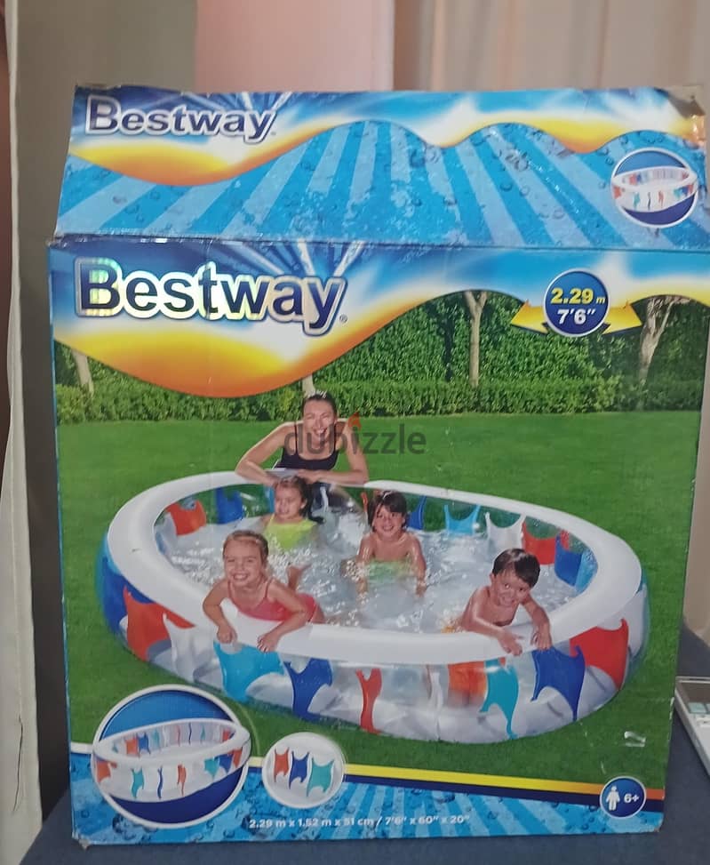 inflatable pool applicable for homes and nurseries 2