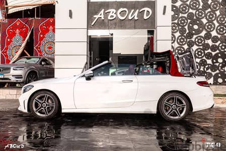 Mercedes C200 2021 Convertible فقط 60 الف كم