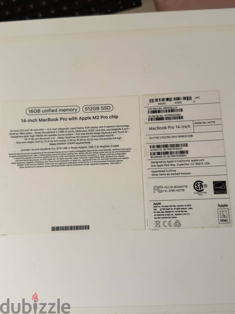 MacBook Pro 14" M2 Pro (like new) 2