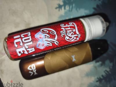 oxva Nexlim go كسر زيرو مع liquid frisky cola ice