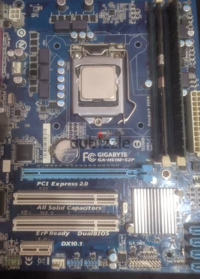 Core i 7 و بورده H61m و رامات 12