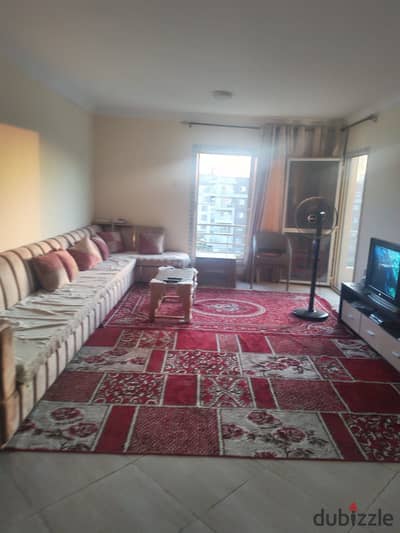 Furnished apartment for rent in Dar Misr compound in October 6 City, area 130 m