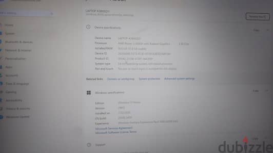 لاب asus من فرنسا للبيع