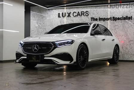 Mercedes E200 2025 AMG كسر زيرو