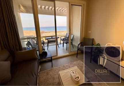 اخر شاليه Sea View استلام فوري متشطب الترا سوبر لوكس دبل فيو بحر ولاجون بخصم خاص للكاش او باقل مقدم واطول سداد في بوهو العين السخنة