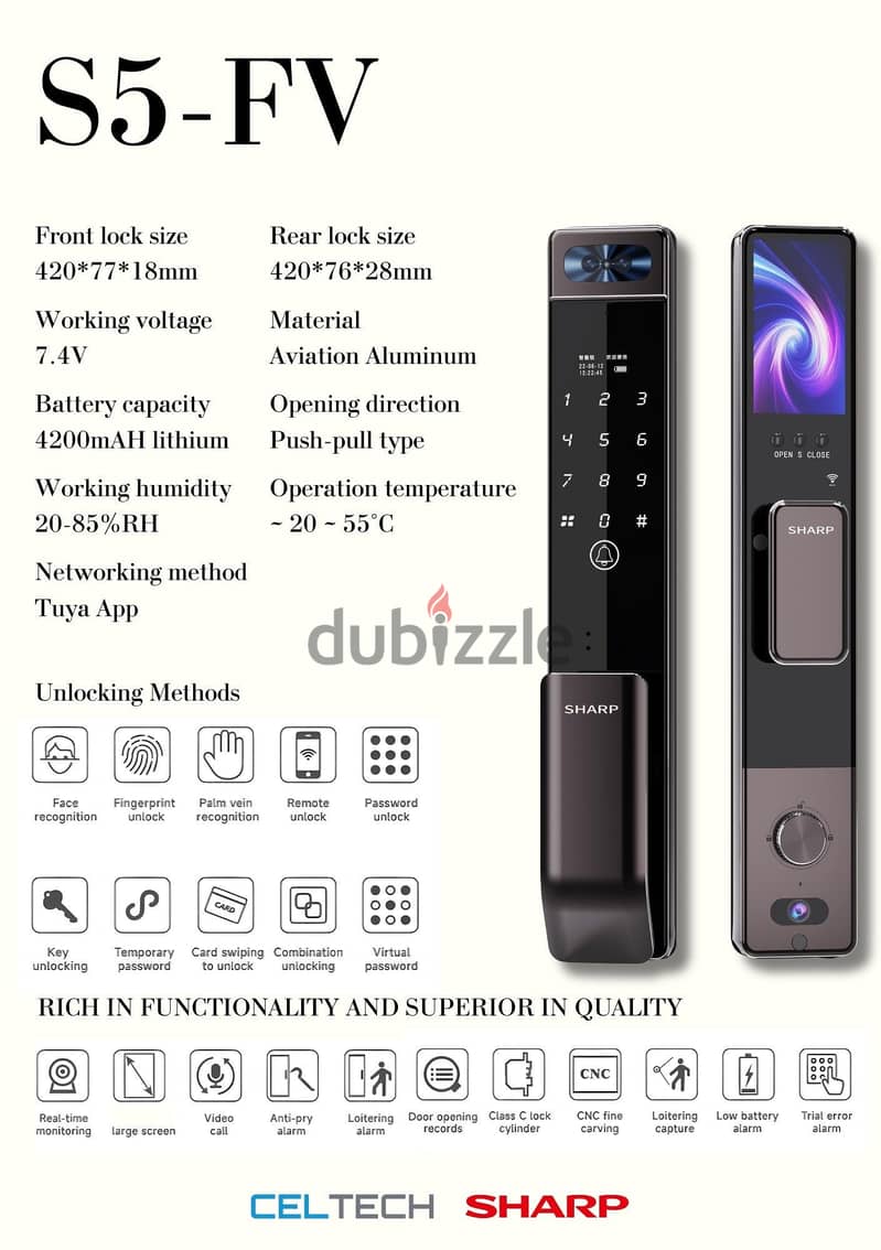 smart lock sharp s5-fv 1