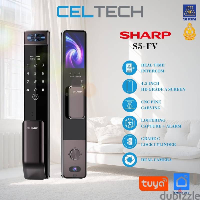 smart lock sharp s5-fv 16