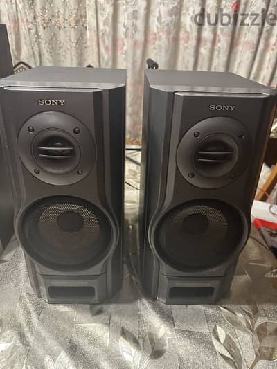 SONY surround speakers ORIGINAL سماعات سوني بالحامل اصلي