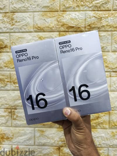 OPPO Reno 16 Pro 512 giga 16 ram متبرشم حصريا