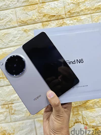 Oppo Find N6 512 giga 16 ram جديد متبررررشم  وكسر الجلووبال