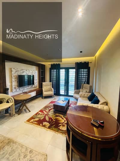 Premium Furnished Ground Floor Apartment with Private Garden for Rent in Privado – Madinaty