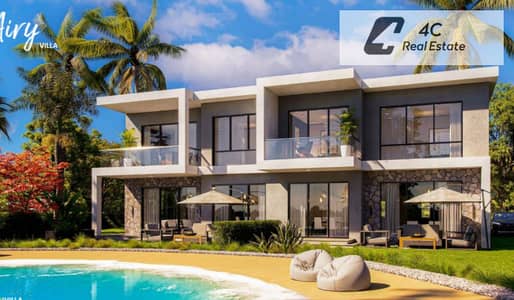 باقل من سعر الماركت لسرعه البيع تاون هاوس ميدل Full Sea View ريسيل Dose الساحل الشمالي بتقسيمه مميزة