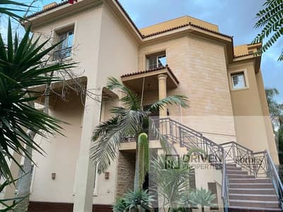 فيلا فاخرة مفروشة بالكامل بحمام سباحة خاص للإيجار في قطامية هايتس القاهرة الجديدة       Katameya Heights New Cairo