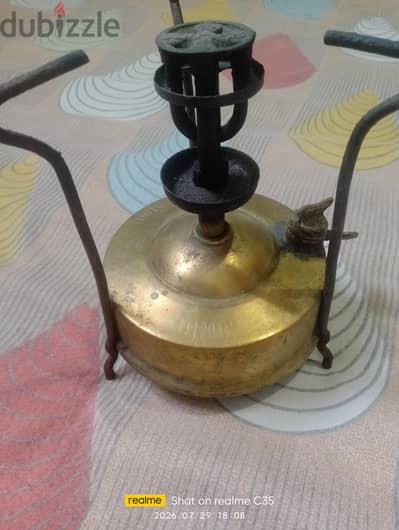بابور جاز نحاس أنتيك أصلي ماركة DIMES – للديكور والمقتنيات
