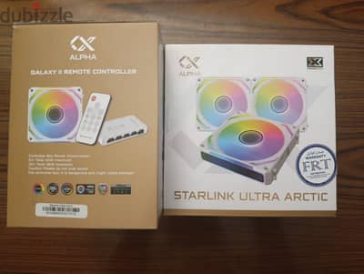 طقمين (6 مراوح) هايدروليك بالكونترولر وريموت STARLINK ULTRA ARCTIC