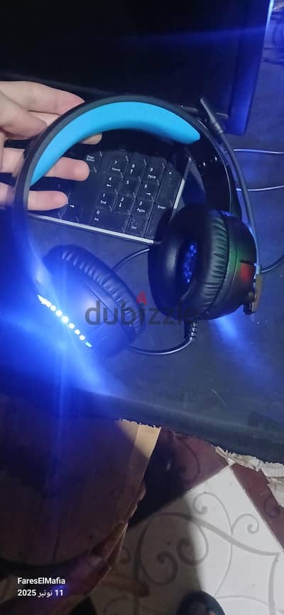 سماعه هيدفون للكمبيوتر للبيع صوت عالي ونقي وميكرافون تحفه