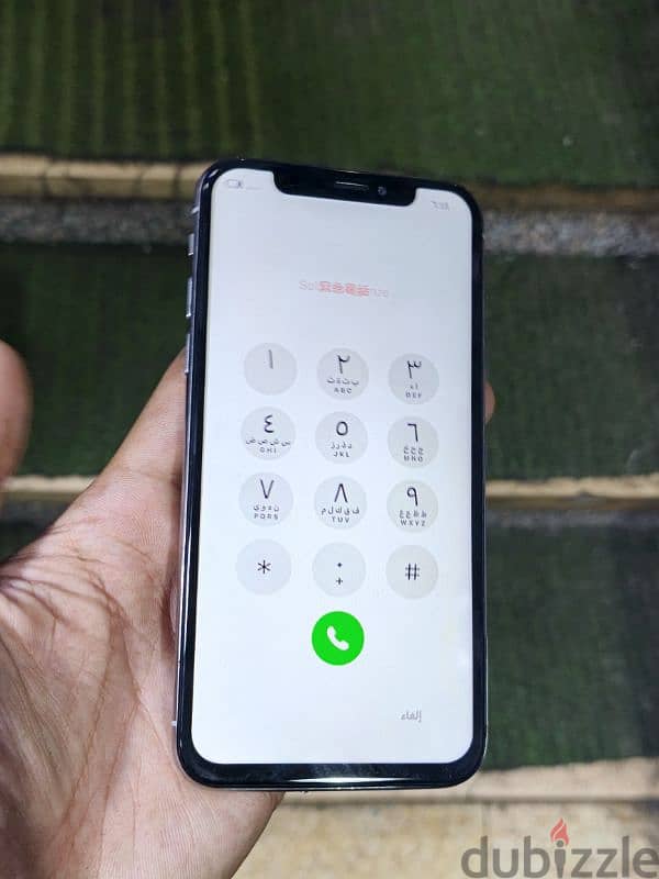إيفون x مساحة ٢٥٦ بطاريه ١٠٠% بالعلبه 6