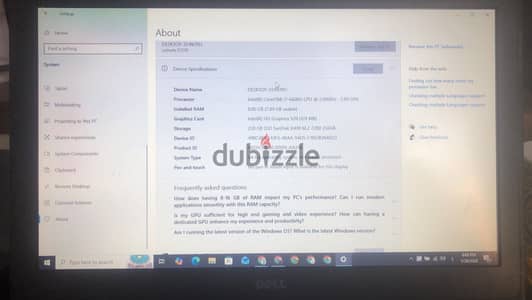 Dell Latitude E7270 لابتوب بحالة ممتازة للبيع