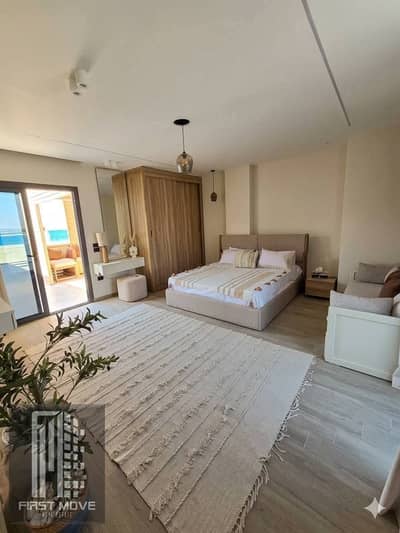 A distinctive apartment ready for immediate occupancy ultra-super-lux finishing in the Latin Quarter New Alamein North Coast