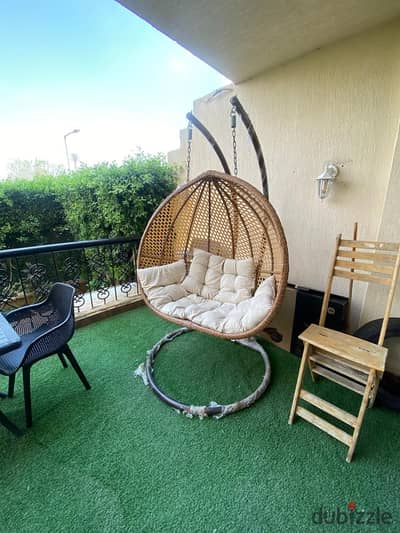 Available apartment 155m in Garden for sale in Al Rehab 2 with kitchen