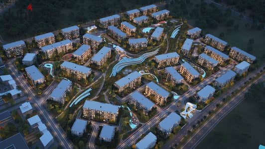Your apartment is finished in the Sixth Settlement with a monthly installment of 54 thousand, a 141m apartment with two rooms in the best master plan and location directly overlooking the Middle Ring in front of Hyde Park.