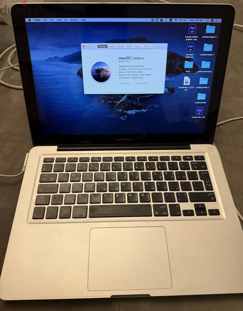 Macbook pro 2012 SSD 1