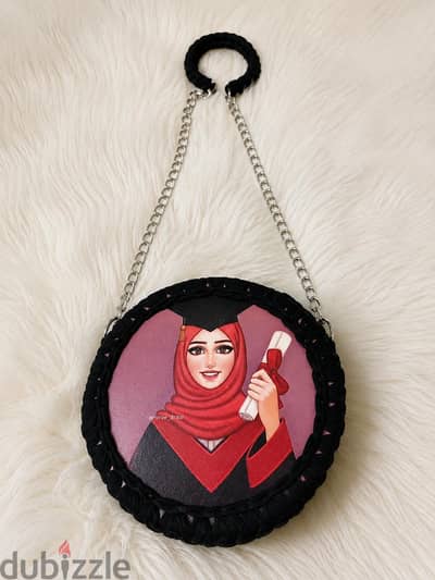 شنطة كروشيه_ مصنوعه يدوياً _شيك جدًا/السعر مناسب
