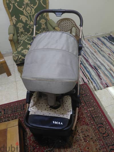 عربة أطفال Viola شيك ومريحة جداً - بحالة ممتازة