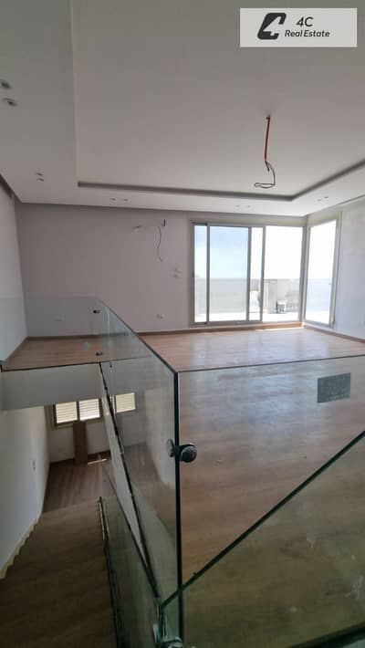 penthouse 250m for sale in palm hills village gate very prime location open view | ready to move