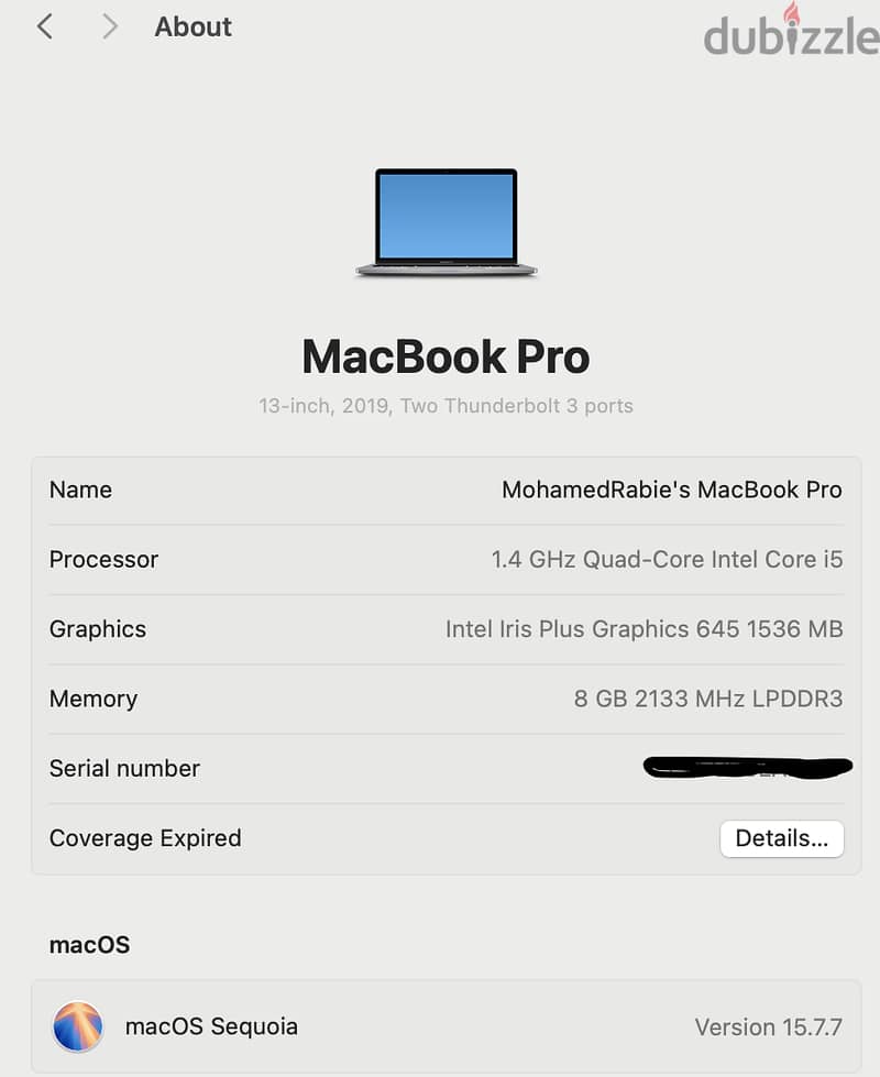 MacBook Pro 13-inch (2019) 7