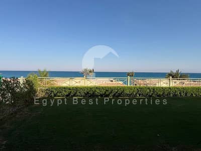 Best Price Sea View Garden Chalet 3BD Furnished+AC for sale in La Vista 1 Sokhna