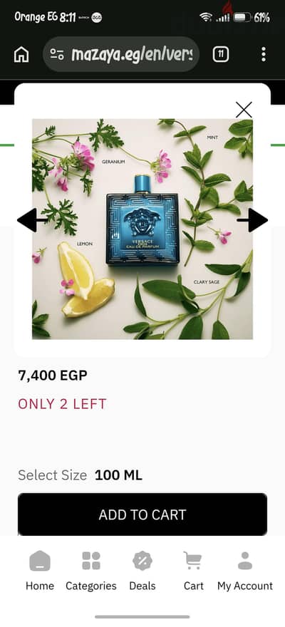 Versace Eros