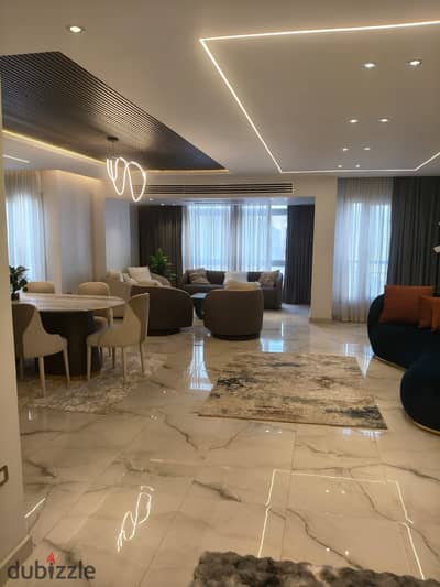 Luxury duplex for sale fully furnished and equipped in Crystal Plaza Compound at a special price