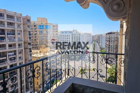 شقة 218 م² للبيع مطلات مفتوحة في سموحة (شارع فوزي معاذ) - برج براند