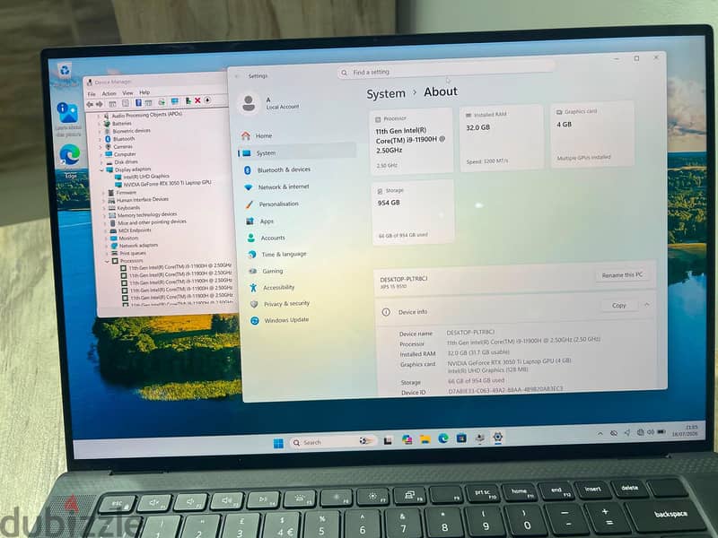Dell xps. 15.9510 4