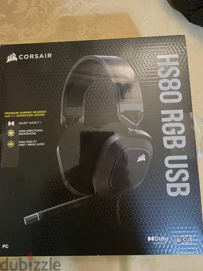 Corsair HS80 RGB headset