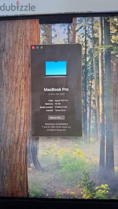 Macbook Pro M3 14 inch 18 ram 512