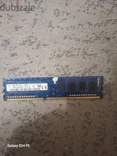 رامه ٤ جيجا هاينكس 4gb ram hynix ddr3