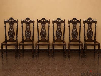 سفرة و6 كراسي جدد