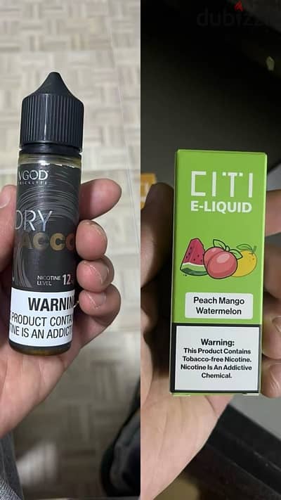 VGOD Bottle + CITI E-Liquid | Liquid Premium Freebase 12 | ليكود