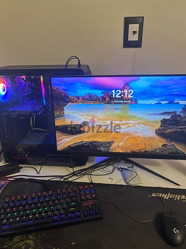 gaming pc setup 1