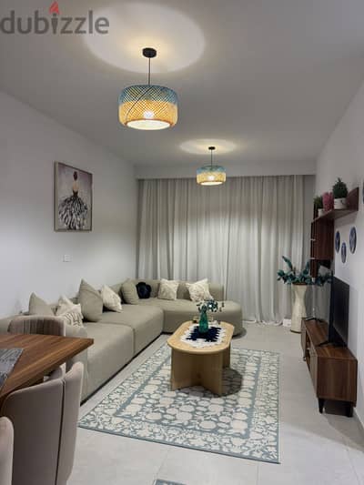 شاليه للايجار الشهري - الساحل الشمالي - North Coast Palm Hills Alamein