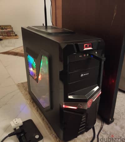 Gaming PC Ryzen 5 3600 RX 570 8GB + Samsung Odyssey G5 27 Monitor