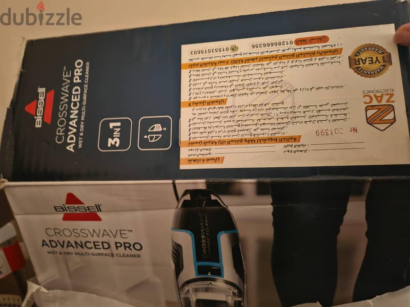 bissell crosswave advanced pro 1